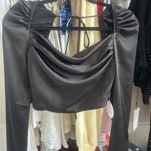 Chic Black Women's Blouse